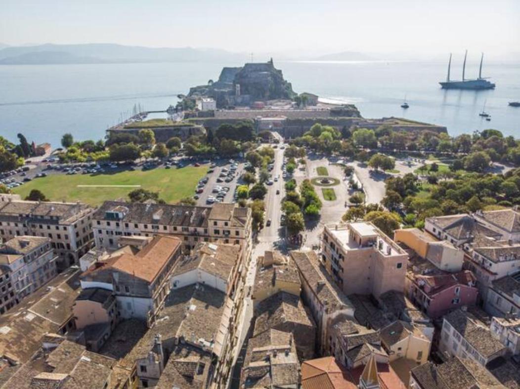 Апартаменты Downtown Oasis Penthouse Corfu  Экстерьер фото