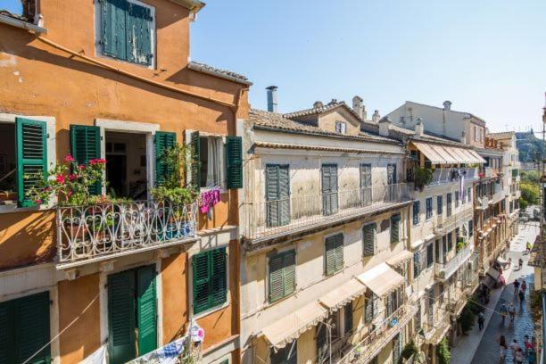 Апартаменты Downtown Oasis Penthouse Corfu  Экстерьер фото